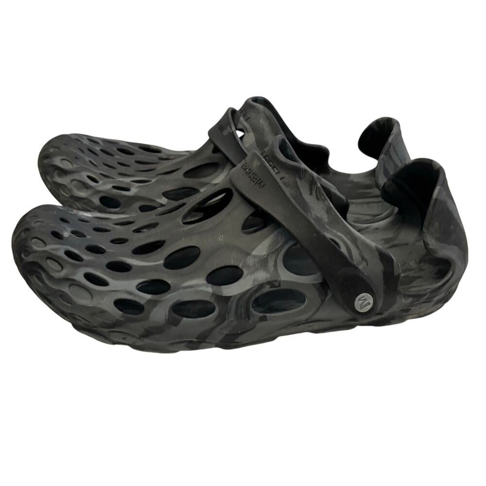 Merrell Hydro Moc Black Marble Water Shoes Slip On Clogs Men’s 15